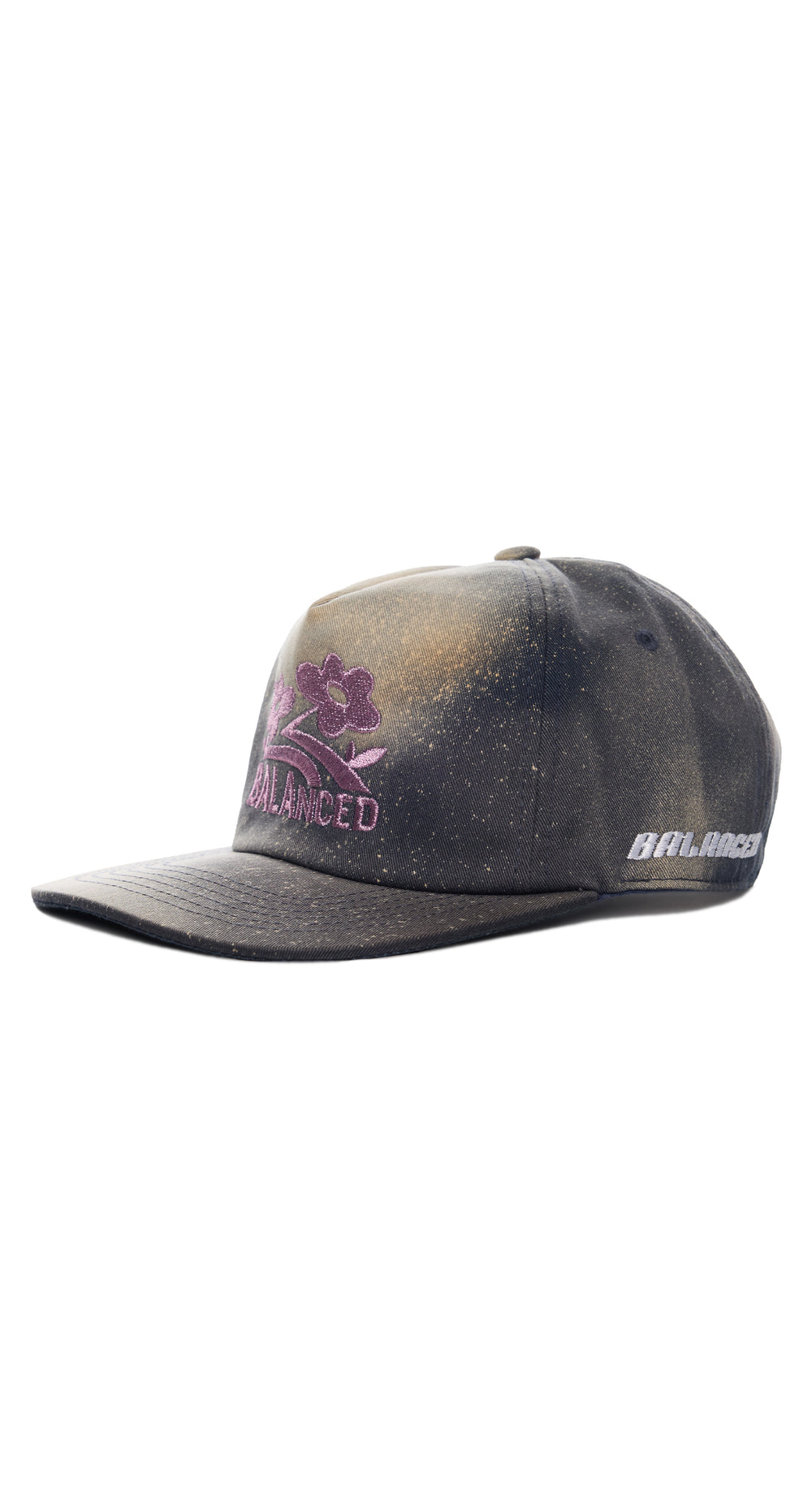 BALANCED FLOWER CAP GREY