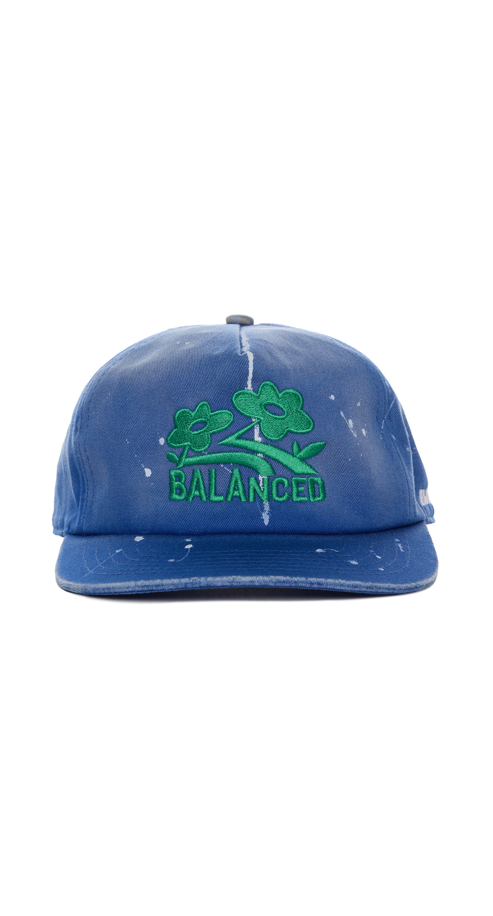 BALANCED FLOWER CAP BLUE